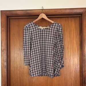 The Great Plaid CottonBlouse